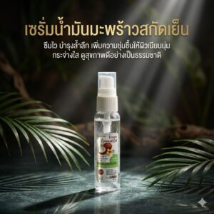 เซรั่มน้ำมันมะพร้าวสกัดเย็น